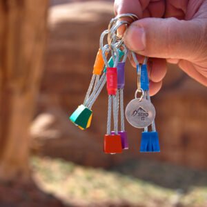 Trad Nut Keychain