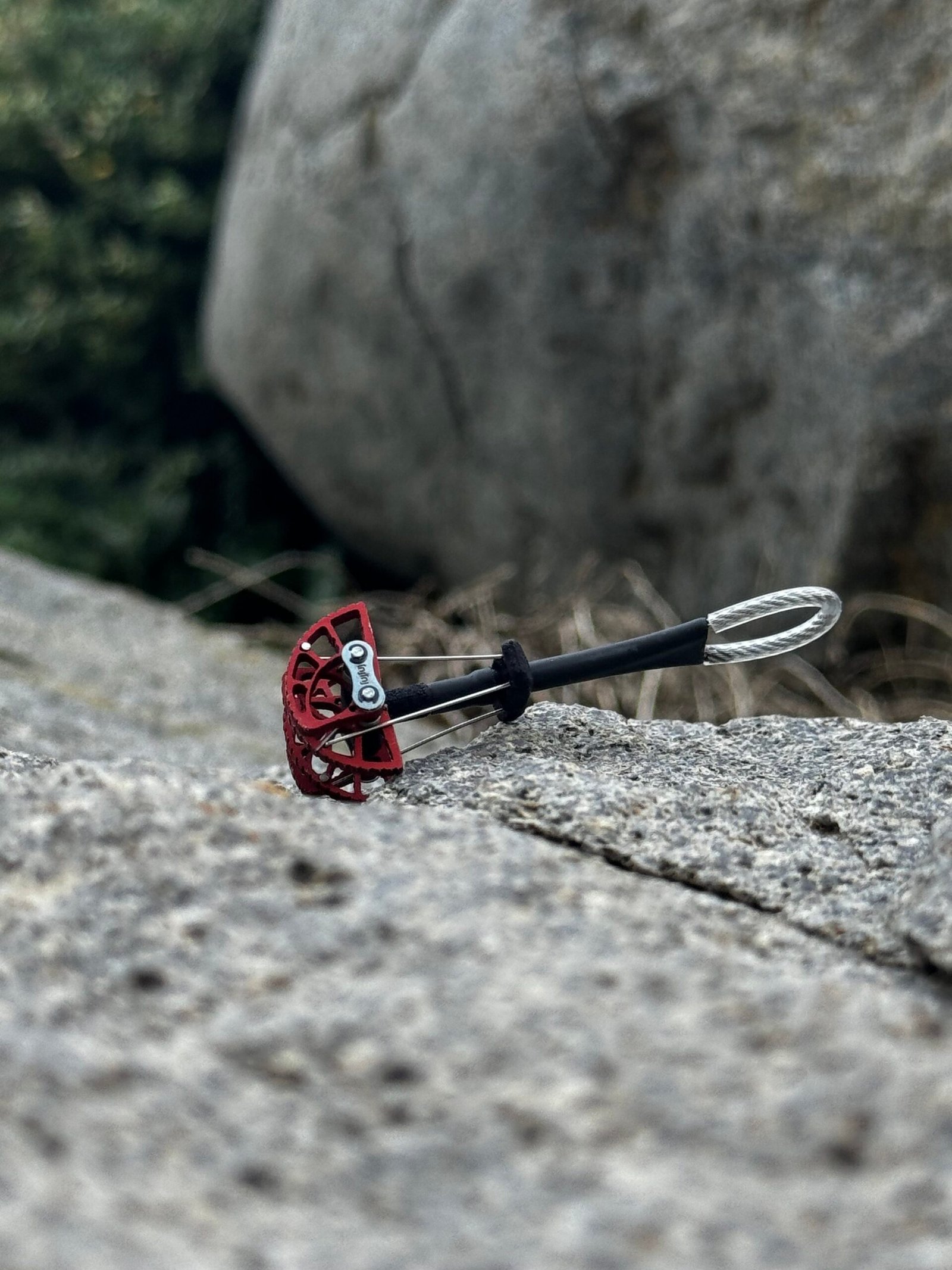 Red Cam Keychain