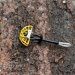 Yellow cam keychain