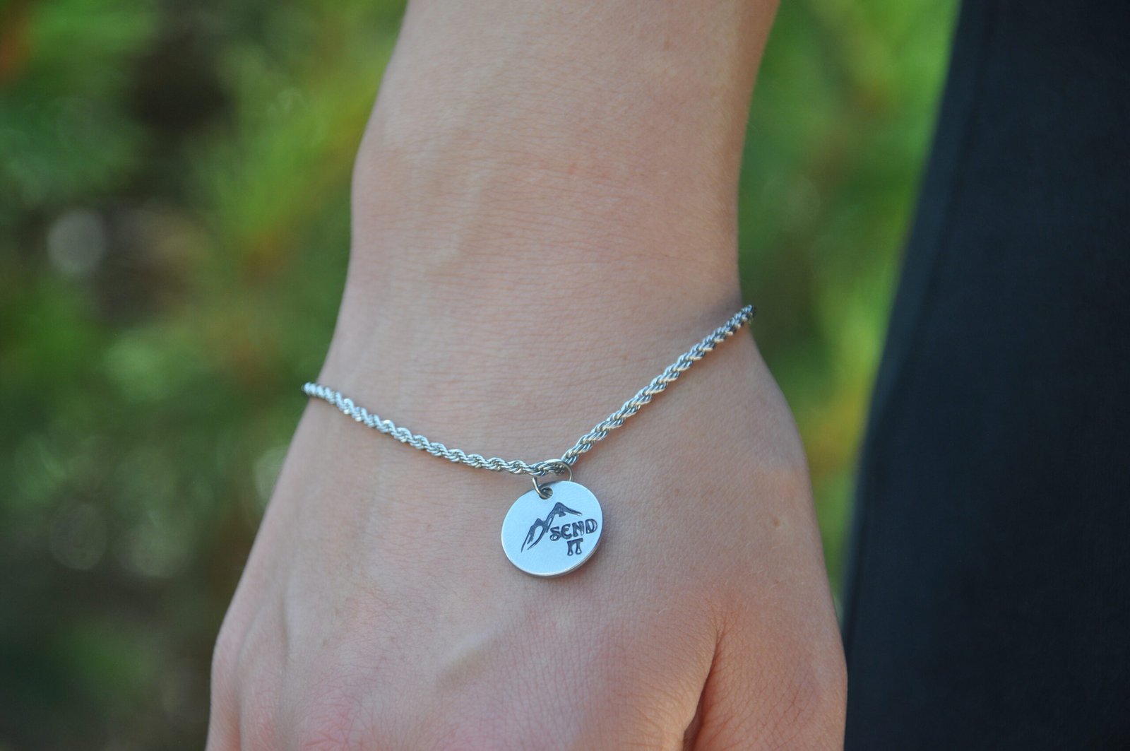 Send It Series Stainless Steel Rope Bracelet