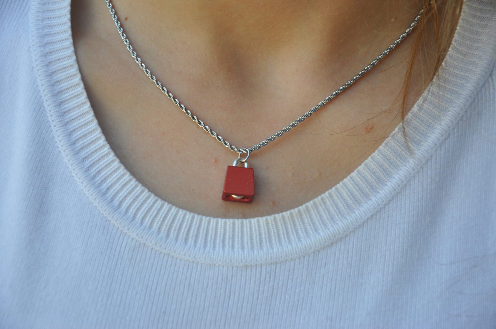 Trad Stainless Steel Rope Necklace