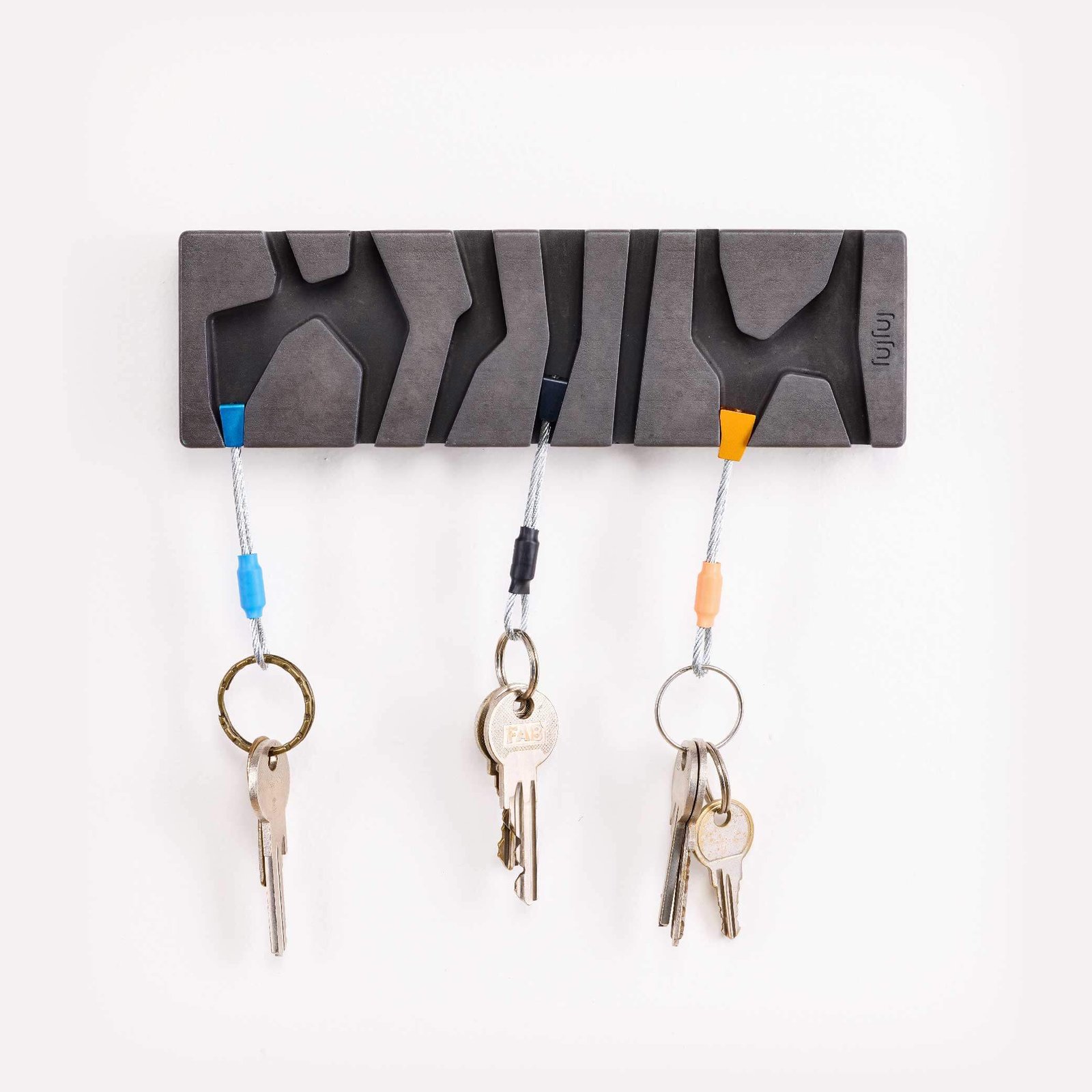 Classic 2 - Dark Concrete Key Holder