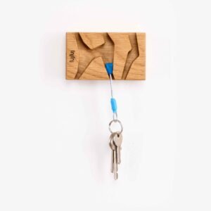 MINI 2 – Oak Wood Keyholder