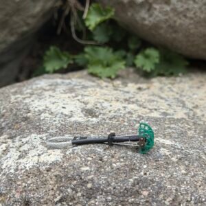 Fujfuj .75 green cam keychain