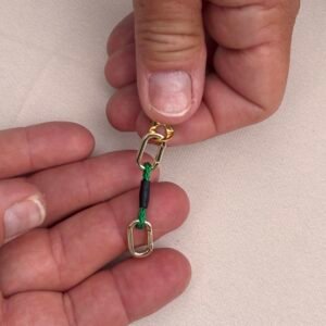Gold flat back hanger bolt QuickDraw earring pre order